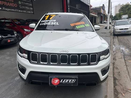 JEEP COMPASS 2.0 16V DIESEL LONGITUDE 4X4 AUTOMÁTICO JEEP COMPASS 2.0 16V DIESEL LONGITUDE 4X4 AUTOMÁTICO